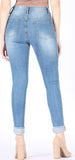 High Waisted Denim Jeans